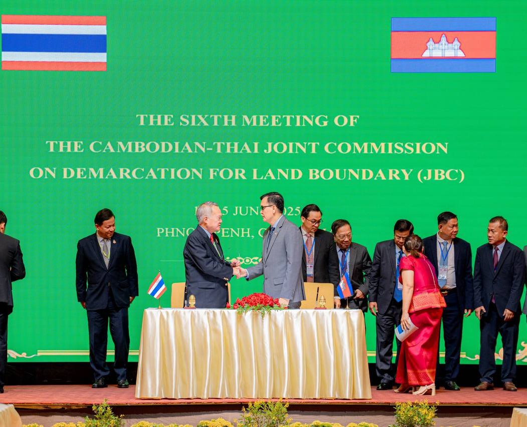 ក្នុងកិច្ចប្រជុំពេញអង្គ JBC, កម្ពុជា-ថៃ ឯកភាពអនុម័តលើរបៀបវារៈចំនួន ៤ចំណុច
