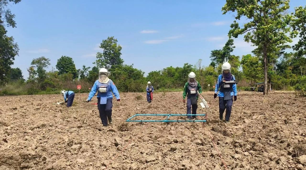 អង្គការ HALO Trust បញ្ចប់ប្រតិបត្តិការបោស សម្អាតដោយជោគជ័យ ក្នុងចម្ការមីនមួយកន្លែង ស្ថិតនៅស្រុកអន្លង់វែង