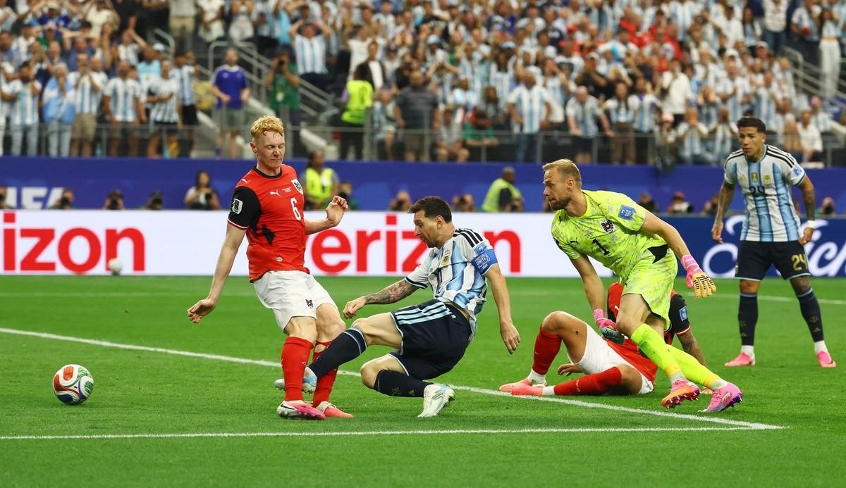 Lionel messi បំបែកកំណត់ត្រា អាហ្សង់ទីនផ្តួលអូទ្រីស ឡើងវគ្គបន្ទាប់ World Cup 2026